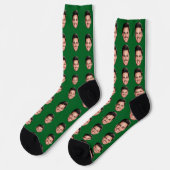 Chaussette Multiple Face Personalized Socks, Add Your Image  (Gauche)