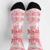Chaussette Murmures écarlates (Haut)