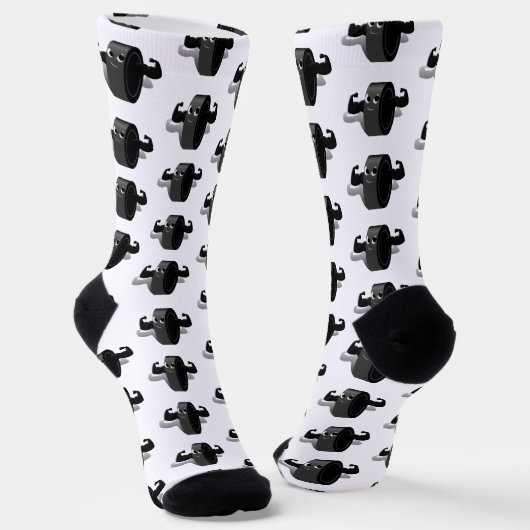 Chaussette Muscles on Ice Hockey Puck (Angulaire)