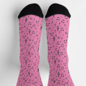 Chaussette Musical Noir  (Haut)