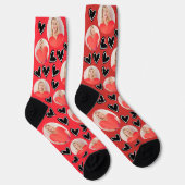 Chaussette My Love, My Socks : la Saint Valentin personnalisé (Droite)