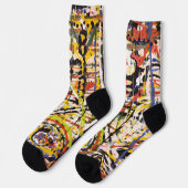 Chaussette N° 1 coloré (Gauche)