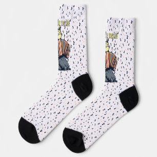 Chaussette N'arrêtez pas Meow