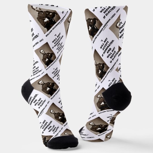 Chaussette Ne Pas Accepter S'Il N'Y A Pas De Citation Sherman (Angulaire)