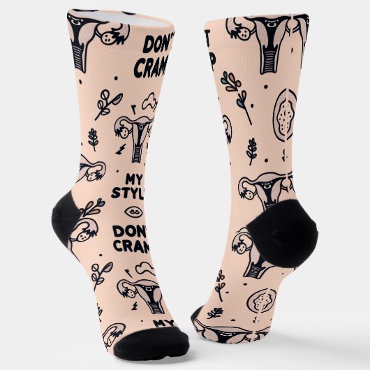 Chaussette Ne pas découper mon style (Angulaire)