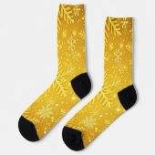 Chaussette Neige dorée (Gauche)