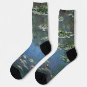 Chaussette Nénuphars de Claude Monet, Fleurs Vintages (Gauche)