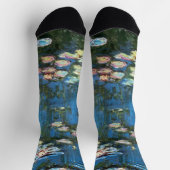 Chaussette Nénuphars de Claude Monet, Impressionnisme Vintage (Haut)