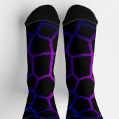 Chaussette Neon Noir Giraffe (Haut)