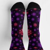 Chaussette Neon Snowflakes (Haut)