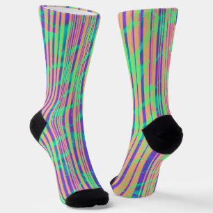 Chaussette Neon Stripe