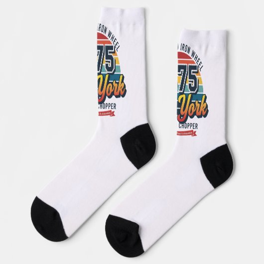 Chaussette New york Crew Socks (Gauche)