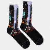 Chaussette New York Socks Times Square NYC Souvenir Socks (Droite)