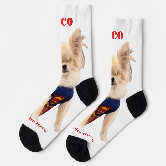 Chaussette Nico Mes Chaussettes De Héros Préférées (Gauche)