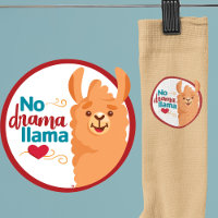 No Drama Llama (Chaud) Jaune