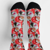 Chaussette Noël classique du Père Noël (Haut)