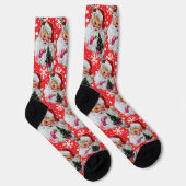 Chaussette Noël classique du Père Noël (Droite)