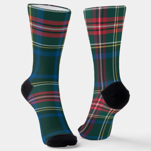 Chaussette Noël classique Tartan Plaid Festival (Angulaire)