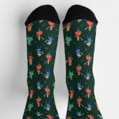 Chaussette Noël de la fête de cocktails Casse-Noisette (Haut)
