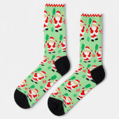 Chaussette Noël de pickleball (Gauche)