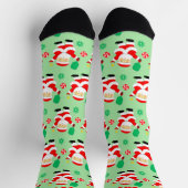 Chaussette Noël de pickleball (Haut)
