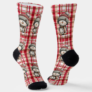 Chaussette Noël des motoneigistes