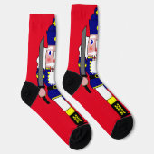 Chaussette Noël des noisettes bleues (Droite)