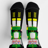 Chaussette Noël des noisettes vertes (Haut)