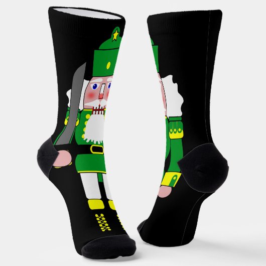 Chaussette Noël des noisettes vertes (Angulaire)