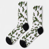 Chaussette Noël Holly et Berries (Gauche)