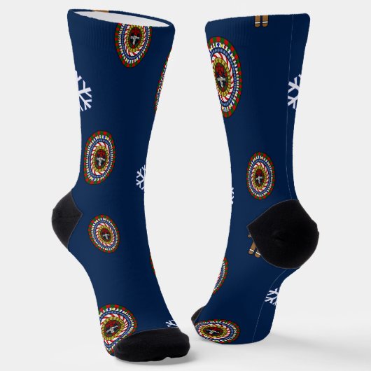 Chaussette Noël joyeux (Angulaire)