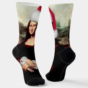 Chaussette Noël Mona Lisa