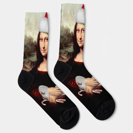Chaussette Noël Mona Lisa (Droite)