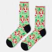 Chaussette Noël Pickleball Férié (Gauche)