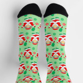 Chaussette Noël Pickleball Férié (Haut)