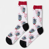 Chaussette Noël Pygmée bébé chèvre veut Chaussettes (Gauche)