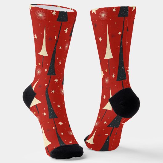 Chaussette Noël rouge (Angulaire)