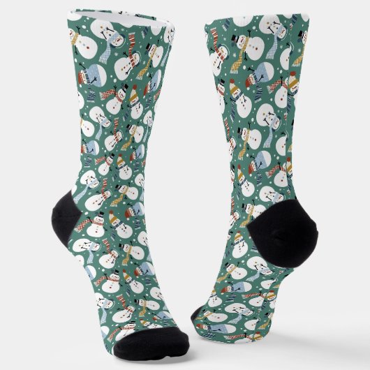 Chaussette Noël Snowmen (Angulaire)