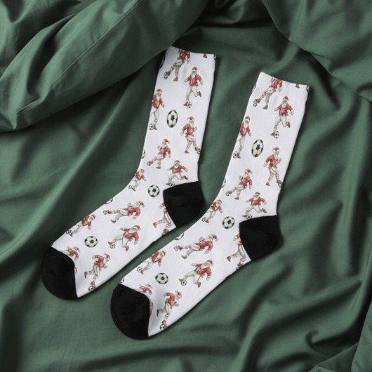 Chaussette Noël Soccer Santa