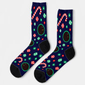 Chaussette Noël Sports de squash (Gauche)
