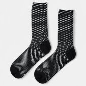 Chaussette Noir avec points blancs (Gauche)