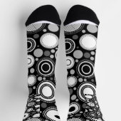 Chaussette Noir et gris (Haut)