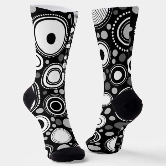 Chaussette Noir et gris (Angulaire)