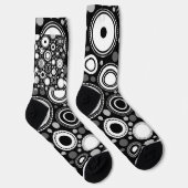 Chaussette Noir et gris (Droite)