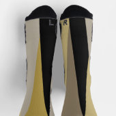 Chaussette Noir et or (Haut)