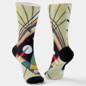 Chaussette Noir et Violet - Kandinsky (Angulaire)