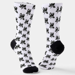 Chaussette Noisetier minimaliste – Conception botanique au pi
