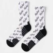 Chaussette Nom (Gauche)