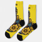 Chaussette Nom et couleur personnalisés (Gauche)