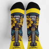 Chaussette Nom et couleur personnalisés (Haut)